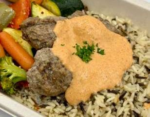 Beef & Turkey with Chipotle Aoli