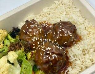 Beef & Turkey with Honey Garlic