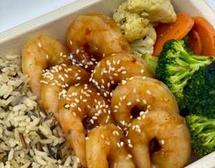 Shrimp Korean Stir Fry